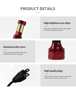 Đèn Pha Led Siêu Sáng HAIZG 12000lm 6000K, Phụ Kiện Ô Tô H7 - Product Image 3