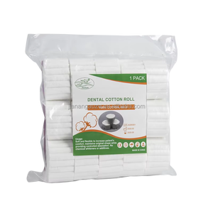 Rotolo di Cotone Dentale 100% Assorbente <span class=keywords><strong>8</strong></span>*<span class=keywords><strong>38mm</strong></span> per Controllo del Sanguinamento, Isolamento dell'Umidità, Fornitura per Asciugatura dal Produttore - Product Image 2