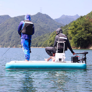 Bán Hot Inflatable Dock boong Inflatable nổi nền tảng mùa hè nước hồ bơi giải trí đảo nền tảng - Product Image 1