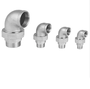 HEDE Direct Sells Customized Seamless Plumping Casting Pipe Fitting Male Female Casting Union Elbow