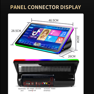 Chenisok Lecteur de karaoké KTV à écran tactile de 18,5 pouces avec fonction IA pour Smart TV, machine de karaoké Magic Sing - Product Image 6