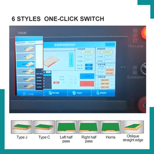 DTMACH JC-500 เครื่องขอบเครื่องรัดขอบไม้พีวีซีพร้อมเครื่องรัดขอบรูปร่างเจก่อนกัด - Product Image 5