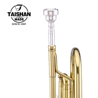 Wholesale TAISHAN TSTR-801 Brass Trumpet with Excellent Quality Beginner-Friendly Gold Lacquer Surface BB Tone Nice Price