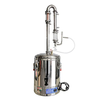 Machine d'extraction d'huiles essentielles 70L Vanille Rose Lavande, Machine de distillation d'huiles essentielles