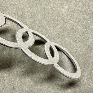 Emblema trasero de coche 4 anillos ABS insignia de maletero para <span class=keywords><strong>Audi</strong></span> A3 A4 A5 A6 A7 A1 A2 Q2 Q3 Q4 <span class=keywords><strong>Q5</strong></span> Q7 Q8 TT S3 S4 S5 S6 S7 - Product Image 5