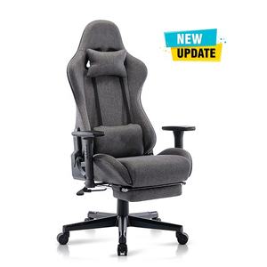 Chaise de jeu Chaise de jeu Design ergonomique Hauteur réglable Support lombaire Base pivotante durable Siège confortable à dossier haut - Product Image 1