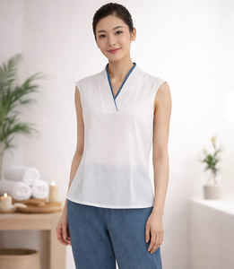 Vêtements d'entreprise personnalisés OEM ODM pour employés d'hôtel et de spa, uniformes d'hôtel, vêtements professionnels - Product Image 6