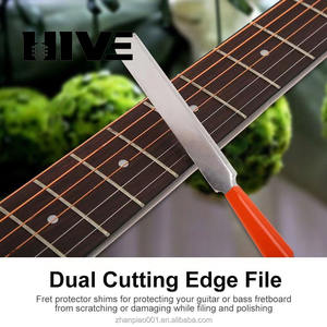 Guitar Bass Fretted Soundboard Strings Edge and Corner Trimming and Polishing Files Double-sided Grooves Soundboard Filers Tools - Product Image 6