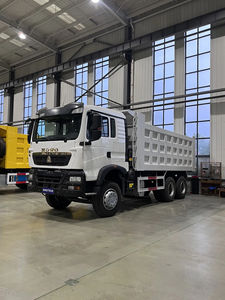Camión Volquete HOWO Diésel Automático con Cámara 6X4 30 Toneladas Sinotruk HOWO Tx Camión Volquete 371 375 400 HP para Minería de Arena - Product Image 3