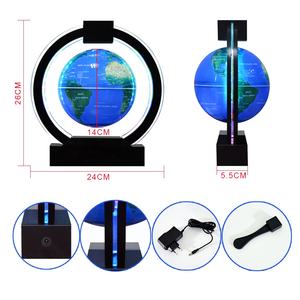 Design de <span class=keywords><strong>brevet</strong></span> globe magnétique en lévitation, flottant et rotatif pour la décoration de bureau et les cadeaux - Product Image 6