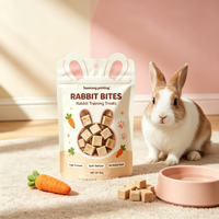 Sachets Doypack de Luxe Personnalisés en BOPP Anti-humidité pour Aliments pour Animaux, avec Gravure et Laminage Or, Fermeture Ziplock Premium pour Chats et Chiens