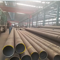 Tuyau en acier sans soudure 114x7.08mm, tube rond structurel en acier au carbone, pour pipeline de centrale électrique, vente en gros à l'exportation