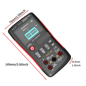 Testeur de transistors Zoyi Xt1, multimètre, compteur LCR numérique avec écran LCD, True RMS, longueur 149 mm - Product Image 1