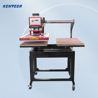 Mesin Press Panas Semi Otomatis Listrik Kenteer KT-7B untuk Pencetakan Kaos Sublimasi Baru