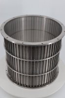 Nuevo acero inoxidable 304 316 Johnson Wedge Wire Screen Colador Filtro Malla para carcasa de pozo de agua y filtro de tubería