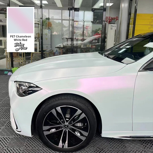 Cina produzione di pellicola per auto in vinile pellicola da <span class=keywords><strong>camaleonte</strong></span> bianco opaco a rosso pellicola per animali domestici involucro rotoli per auto Mercedes Benz - Product Image 5