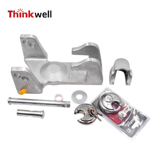 Thinkwell Trailer Coupler <b>Lock</b> TL50 Aluminum Cast Anti-Theft <b>Key</b> Operated Fifth Wheel <b>Lock</b> - Product Image 1
