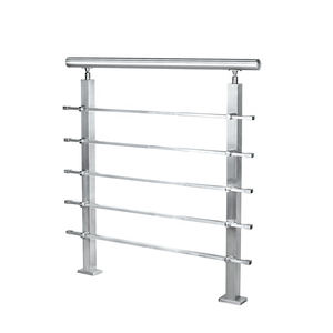 Barandilla de poste de barandilla de diseño personalizado de <span class=keywords><strong>buena</strong></span> calidad Barandilla Escalera de tubo de acero inoxidable Diseños de barandilla de escalera - Product Image 4