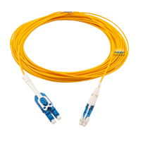 Kabel Serat Optik Uniboot Senko OS2 CS/UPC ke LC/UPC |   Kabel Patch Duplex SM 2.0mm untuk Sistem Jaringan Kecepatan Tinggi