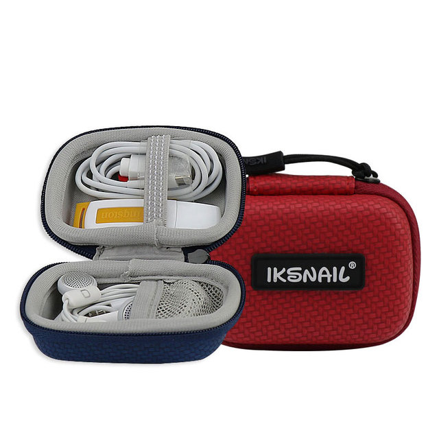 Small Charger Cable Earphone USB Storage EVA Case Bag Small EVA Case Pouch