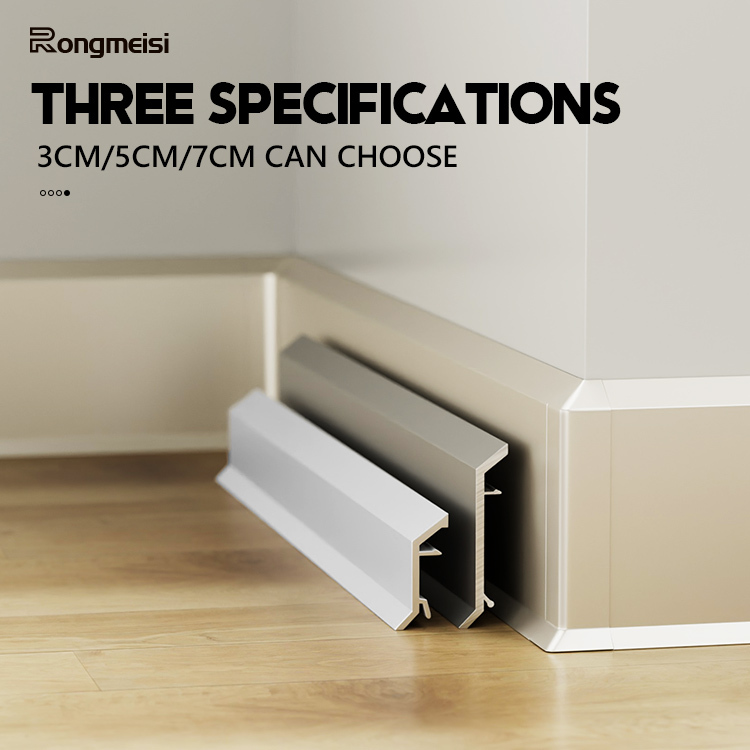 New Design Seamless Accessories Aluminium Baseboard