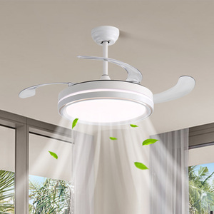 Ventilador de Techo Retráctil de 42 pulgadas con luz y control remoto - Product Image 2