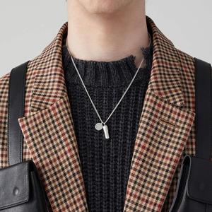 Collana con Ciondolo a Forma di Capsula in Acciaio Inossidabile, Stile Semplice e alla Moda, per Coppie, con Apertura a Vite, Antidoto dell'Amore, per Feste - Product Image 6