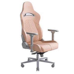 Silla de escritorio samoa ปรับเอนได้แบบปรับเอนได้ X สีสำคัญในการรองรับเอวสีเหลืองเก้าอี้เล่นเกมตลอดทั้งวัน - Product Image 2