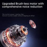 Offre Spéciale : Nettoyeur de Vitres Électrique Entièrement Automatique pour Usage Domestique, Dispositif de Nettoyage Double Face avec Brosse et Moteur, Batterie 500 mAh