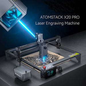 <span class=keywords><strong>ATOMSTACK</strong></span>-grabador láser X20 <span class=keywords><strong>PRO</strong></span> <span class=keywords><strong>A20</strong></span> S20, <span class=keywords><strong>130W</strong></span>, diodo de Metal CNC, marcado de Metal, máquina de corte de madera acrílica, asistencia de aire integrada - Product Image 4