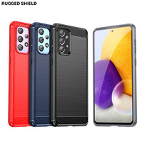 Étui de téléphone pour iPhone 11/12/13/14/15/16/17/18 Pro Max en fibre de carbone, coque de téléphone portable souple en TPU