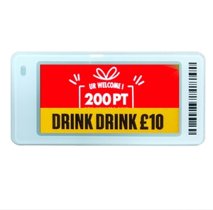 E Ink giá tag NFC máy in 2.13 "điện tử Kệ nhãn khung giá tag ESL nhãn sang trọng giá thẻ đồ nội thất tùy chỉnh nhà máy - Product Image 1