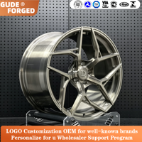 Jantes forgées GUDE personnalisées 18-20 pouces 5x114.3/120/112 légères haute résistance à déport profond pour tuning, neuves pour voitures particulières