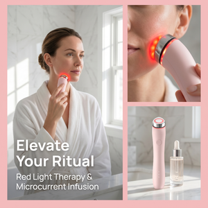 (1pcs Custom logo & Package) Auto Dropshipping Age <b>Mini</b> Booster Facial Lifting Firming Microcurrent Wrinkle Remover <b>Vibrating</b> - Product Image 3