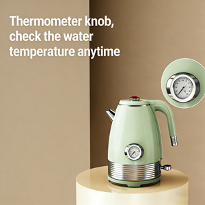 Hervidor Eléctrico Impermeable del Fabricante Más Vendido, Hervidor Eléctrico con Temperatura Visible para Hoteles - Product Image 6