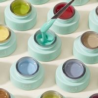 MODING – Kit de vernis à ongles en gel 48 couleurs, 3 GRATUITS, sans HEMA, gel crème, pour manucure professionnelle avec nuancier de couleurs