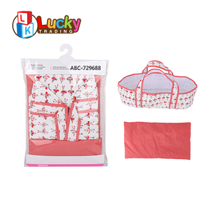 Lucky Toys Factory Price Wholesale Breathable Super Soft Baby <strong>Doll</strong> Sleeping Portable Baby Nest <strong>Doll</strong> Accessories - Product Image 1