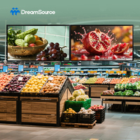 Напольный цифровой рекламный LCD-дисплей DreamSource 43, 49, 55 дюймов с прямой поставкой от производителя, встроенным CMS, гарантия 3 года