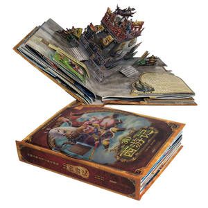 Libros emergentes 3D de <span class=keywords><strong>cuentos</strong></span> para niños en inglés y español con diseño OEM y ODM de muestra gratis - Product Image 4