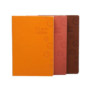 Carnet de notes A5 personnalisé en cuir PU avec logo pour cadeaux d'affaires – Vente en gros - Product Image 1