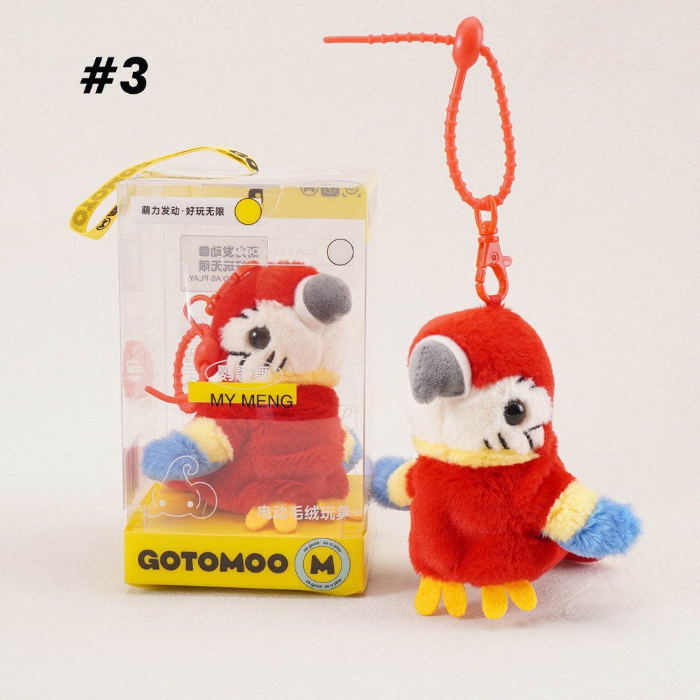 Jouet pour chat oiseau perroquet rouge