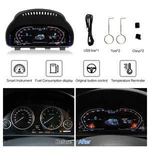 Panel de Instrumentos Digital con GPS y Pantalla LCD de 12.3 Pulgadas para BMW Serie 5/6/7 F07/F11/F18/F06/F13/F01/F02/F03/X3/F25/X4/F26/F15/F16 - Product Image 4