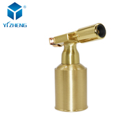 Vente chaude en gros sécurité gonflable personnalisé Cigarette métal butane scorch pistolet pistolet torches Jet flamme torche briquet