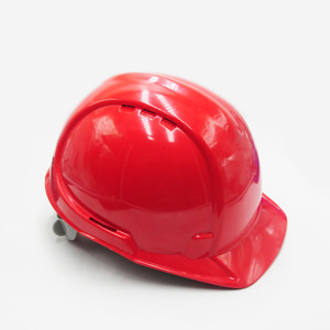 Casque de sécurité industriel en ABS de couleur rouge <span class=keywords><strong>CEEN</strong></span> 397 avec suspension à 6 points - Product Image 1