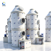 Système de traitement des gaz d'échappement pour machines de dégazage, système de filtration d'air industriel, épurateur à lit compacté par absorption, épurateur de gaz