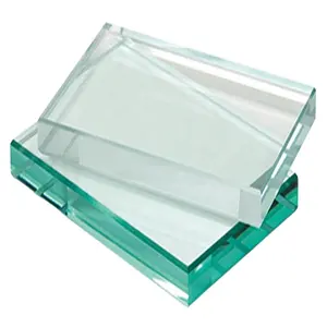 Vendita all'ingrosso metro di vetro trasparente-8 millimetri 10mm 12mm 15 millimetri ultra trasparente temperato balcone di vetro prezzo a metro quadrato per la bordatura lucidatura