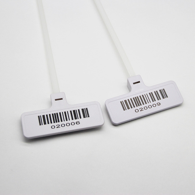 Anti Tamper NFC Nylon Cable Label RFID UHF Seal Zip Tie Tag for Luggage Logistics Tracking