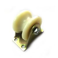 Galet de guidage en nylon en forme de V avec alésage de 30 mm et diamètre de pas de 100 mm, OEM pour l'ingénierie de construction