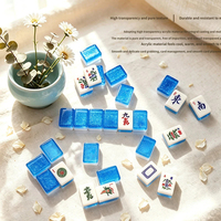 Vente en gros usine : Jeu de Mahjong américain série Jelly 3.0, tuiles de Mahjong de style juif pour jeu manuel, ensemble complet, jeu de table portable