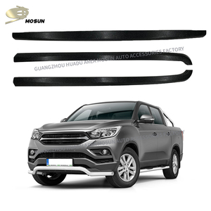 Protections de hayon pour <span class=keywords><strong>Ssangyong</strong></span> <span class=keywords><strong>Musso</strong></span> Rexton Sports 2018 2020 2024 2025, garniture de protection de hayon, bande décorative arrière en ABS - Product Image 2